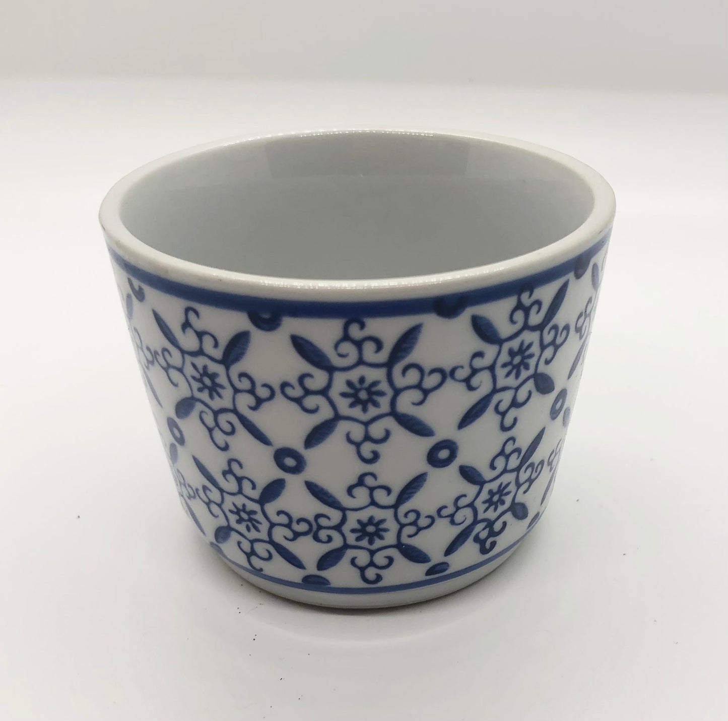 
                  
                    Vintage Blue & White Small Pot
                  
                