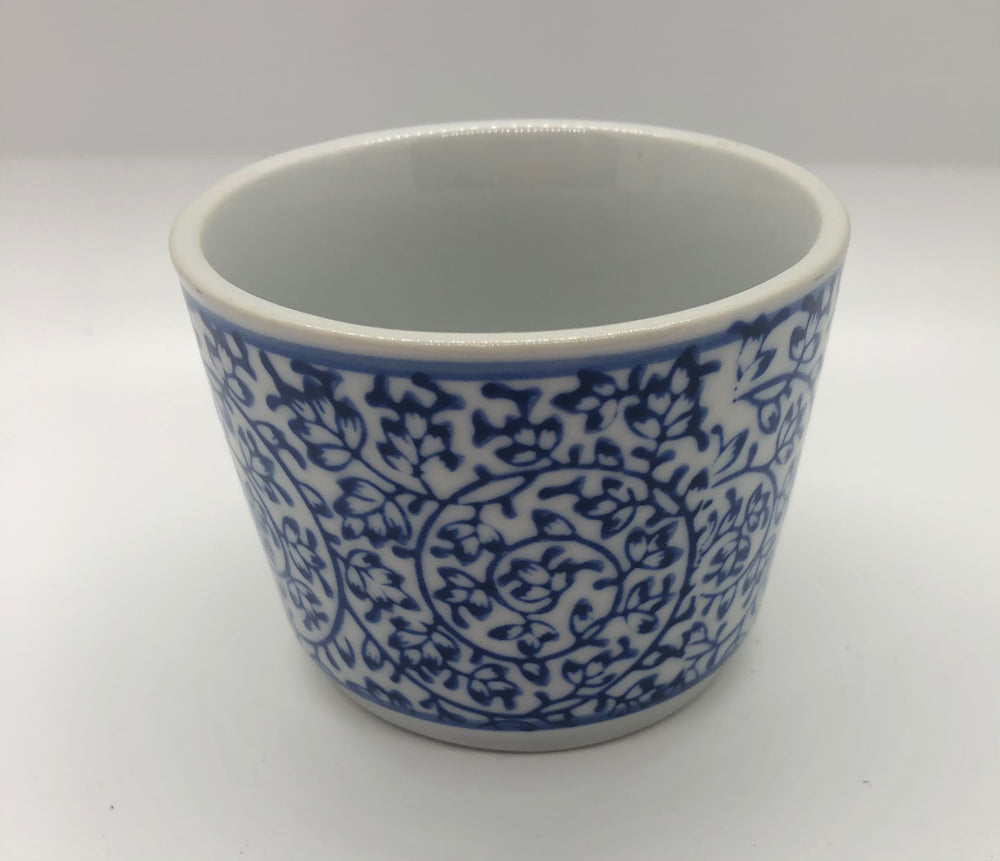 Vintage Blue & White Small Pot